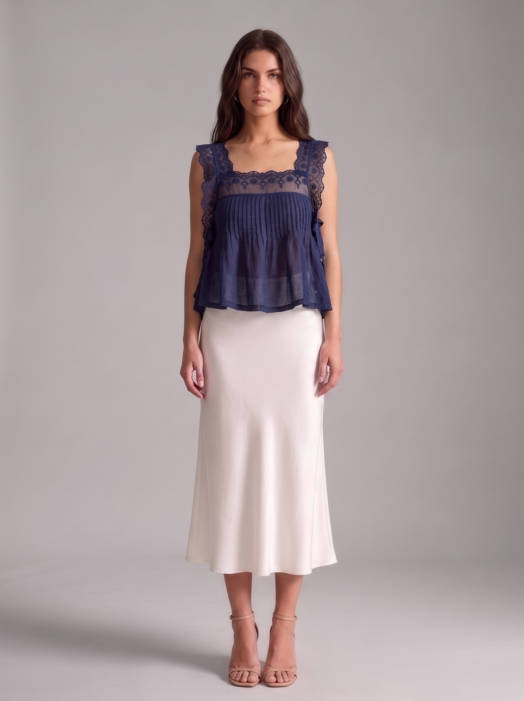 Tessa, Navy Blue