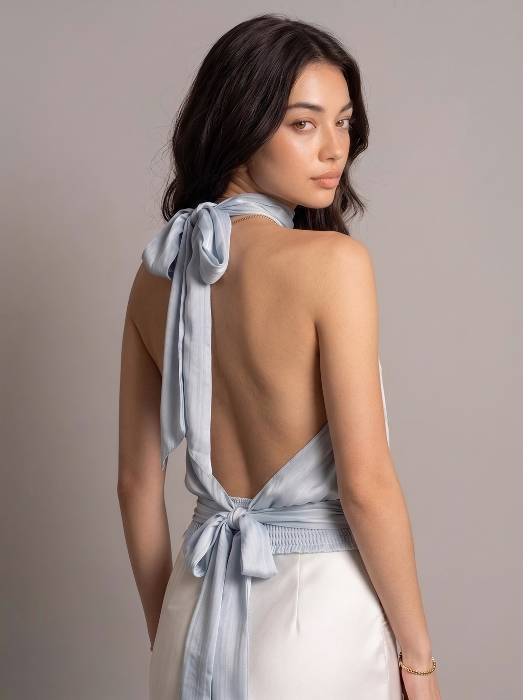 Iris, back view